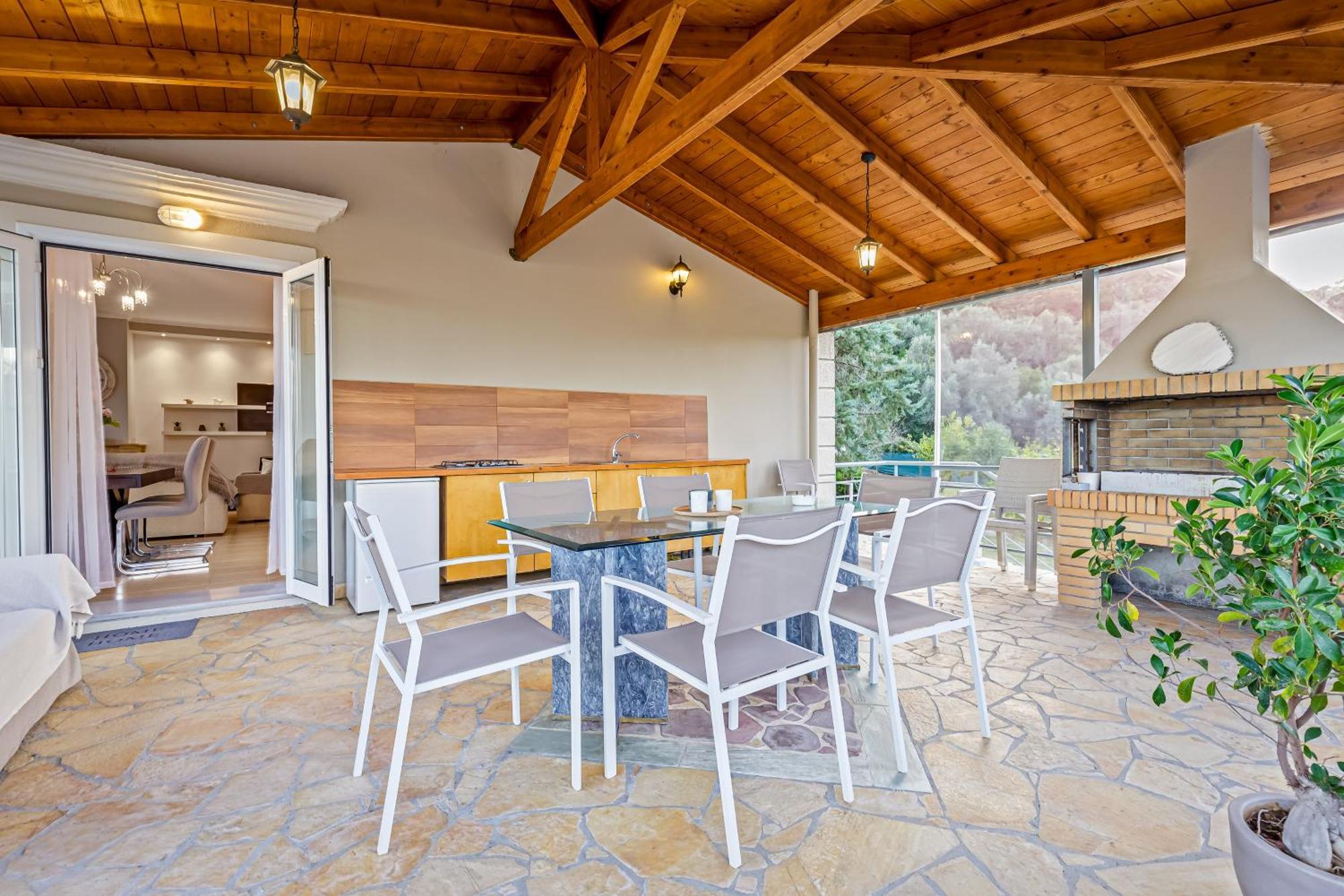 Villa Olivia Corfu - Amazing Sea-view 3 Bedroom With A Pool
