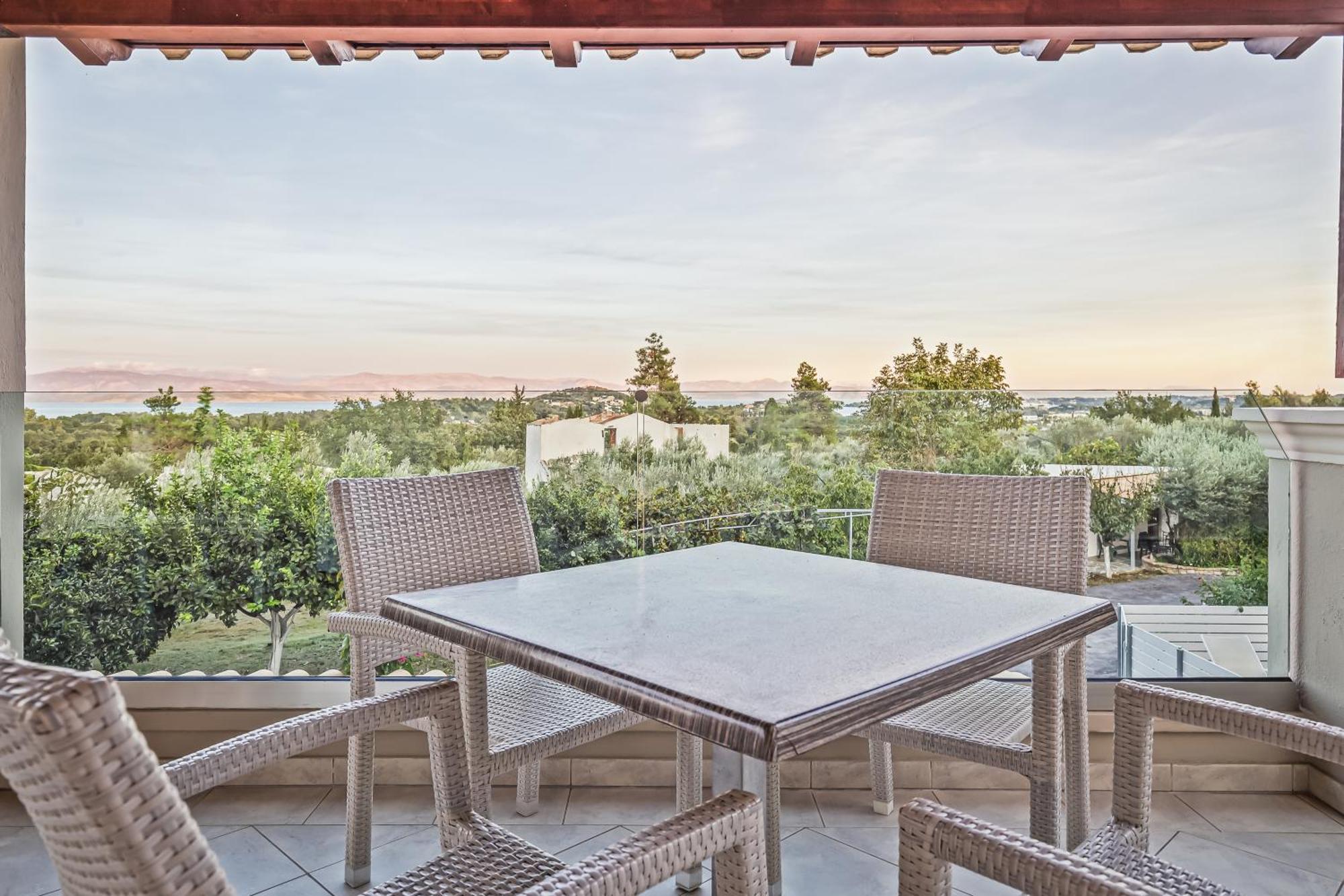 Olivia Corfu - Amazing Sea-view 3 Bedroom With A Pool * Gazatika