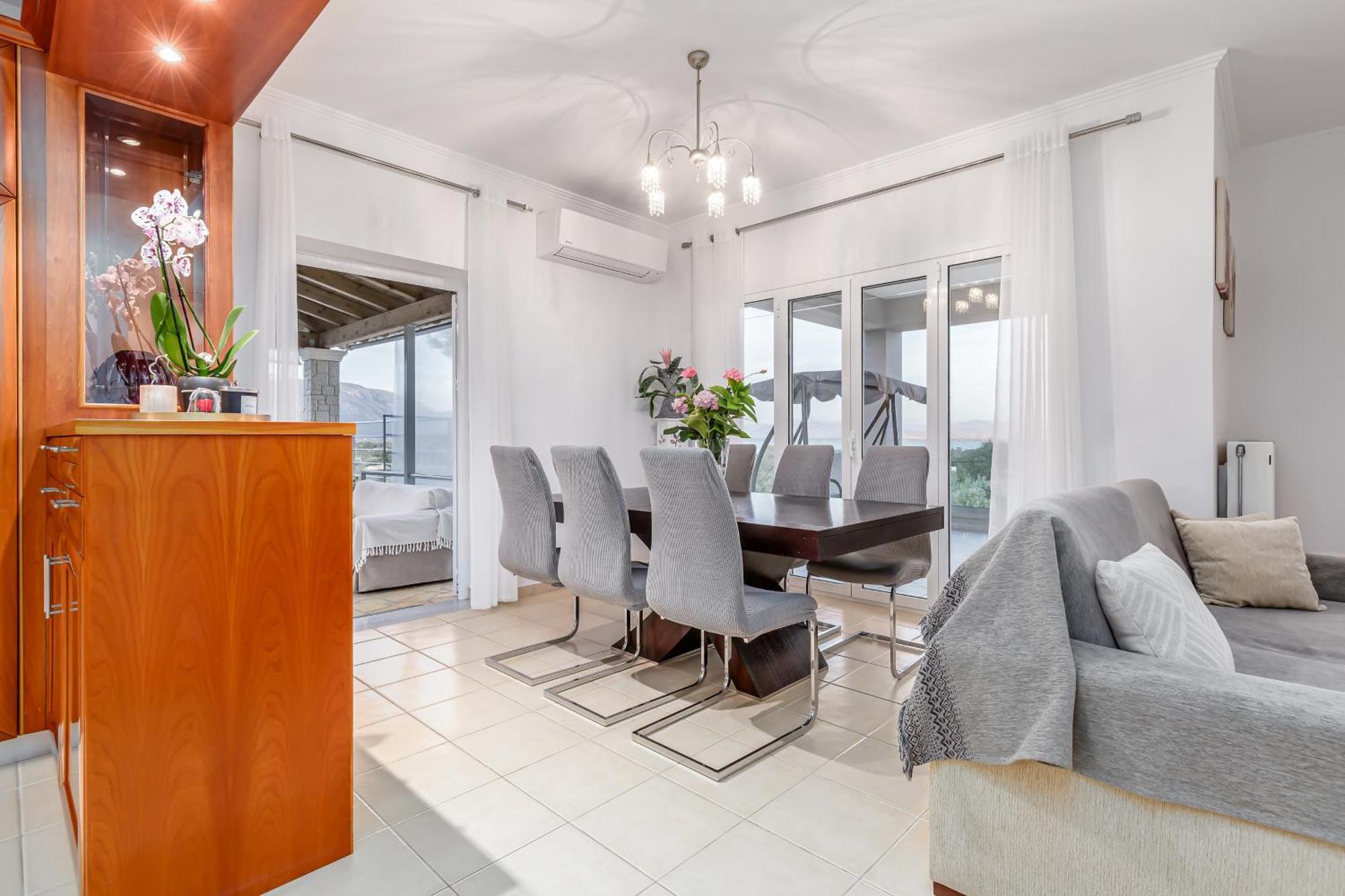 Olivia Corfu - Amazing Sea-view 3 Bedroom With A Pool Villa