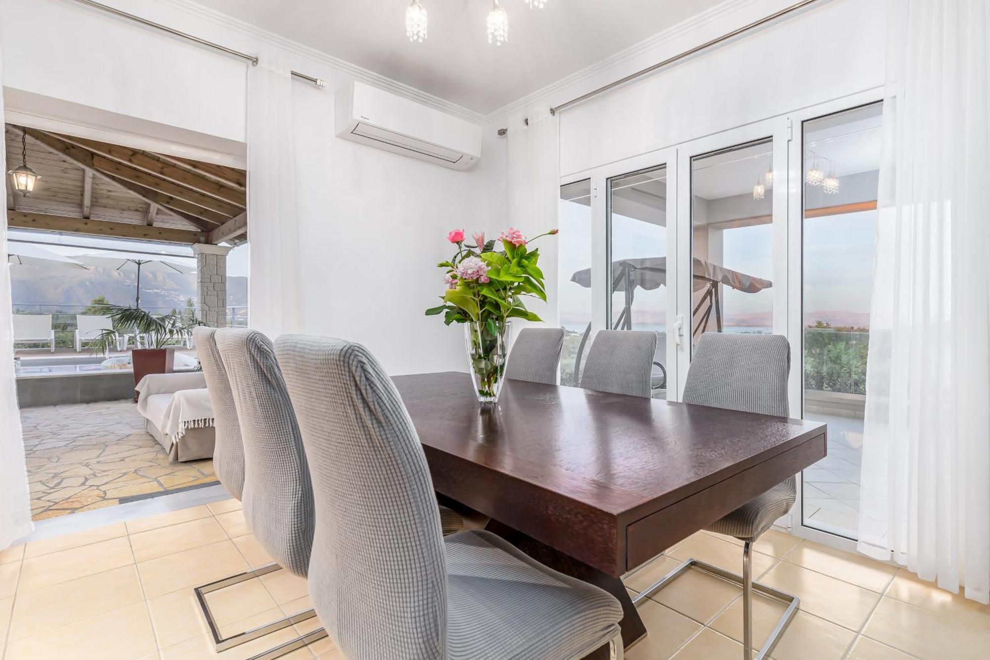Villa Olivia Corfu - Amazing Sea-view 3 Bedroom With A Pool Gazatika