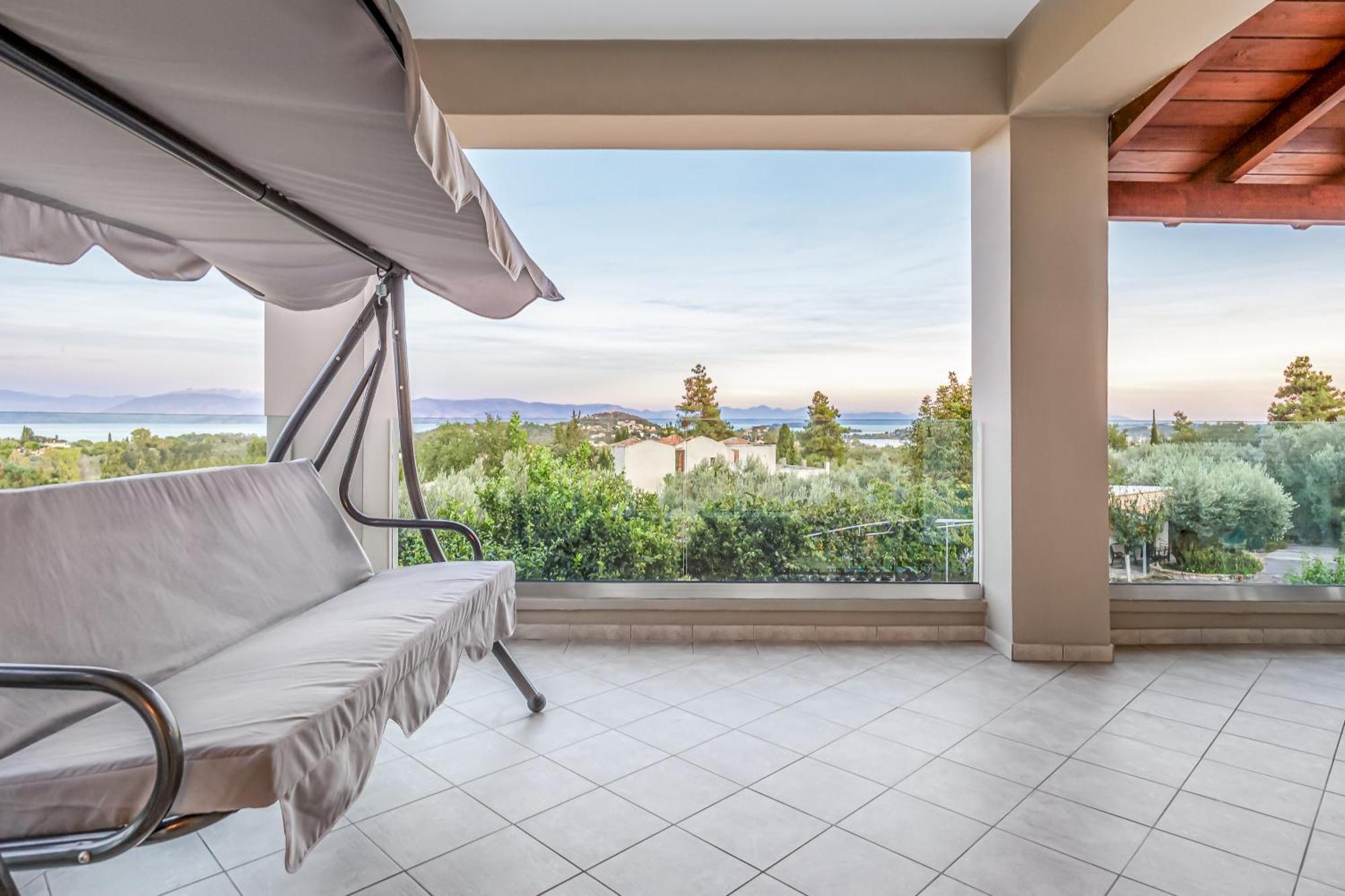 Olivia Corfu - Amazing Sea-view 3 Bedroom With A Pool Villa Gazatika